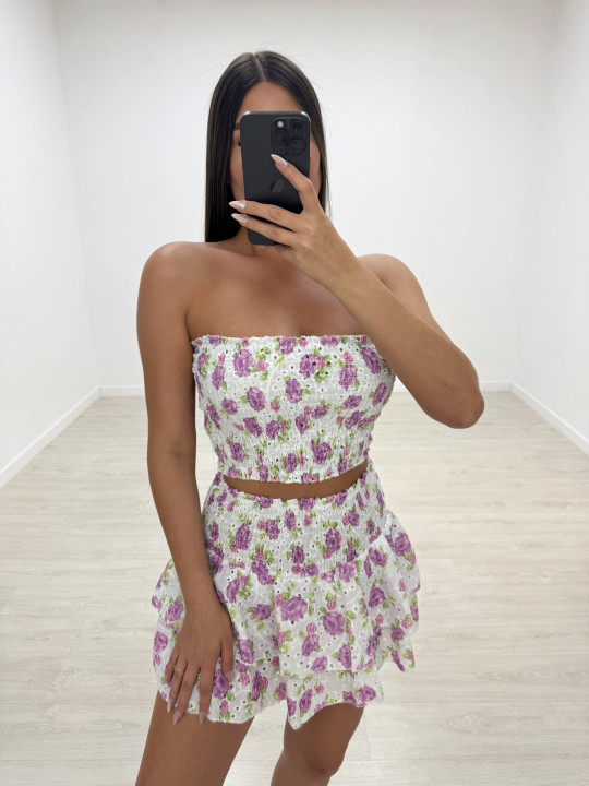 CONJUNTO IBIZA FLORAL ROSA CONJUNTO IBIZA FLORAL ROSA